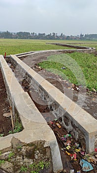 Dry Water Canal In cikancung