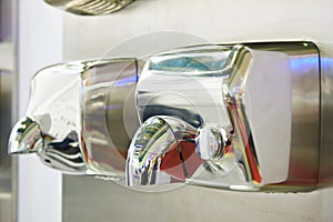 Dryers for hands in store photo