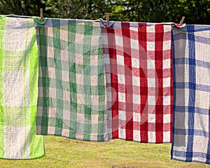 Drying Dish Towels