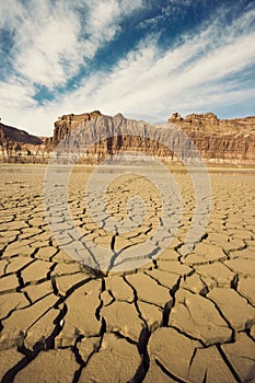 Drying River in Utah