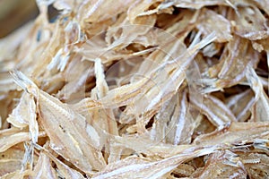 Drying sea fish in preservation of foods.