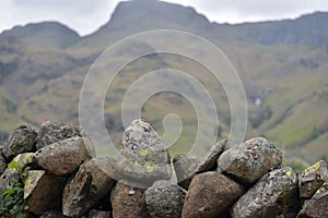 Drystone wall in Great Langdale
