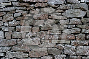 Piedra muro caliza 