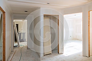 Drywall finish building industry new home construction interior