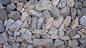drywall. texture of stones. Menorca, spain