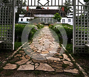 Stephen Leacock museum. Orillia, Ontario. Canada.