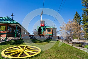 Jasper SkyTram Station. The highest and longest guided aerial tramway in Canada.