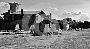 Old Caboose on Abandoned Side Track photo