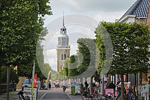 View of the Midstaat in Joure Friesland The Netherlands