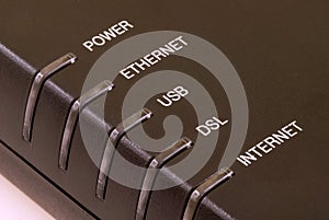 DSL Modem Detail photo