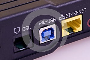 DSL Modem Detail photo