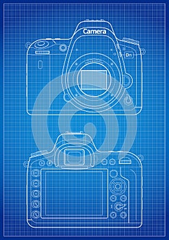 DSLR Camera Outline