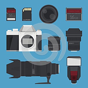 DSLR digital camera accessories.