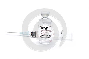 DTaP Vaccine Vial