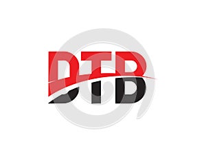 DTB Letter Initial Logo Design Vector Illustration