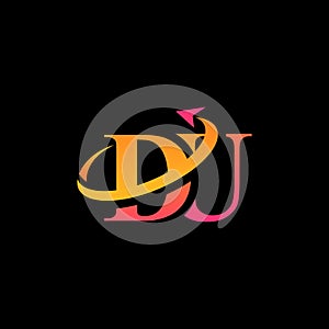 DU aerospace creative logo design