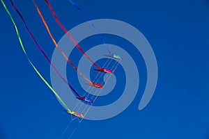 Dual line stunt kite stack 6