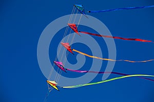 Dual line stunt kite stack 8