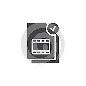 Dual sim notification vector icon