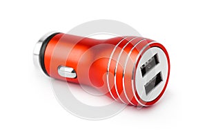 Dual usb socket car charger