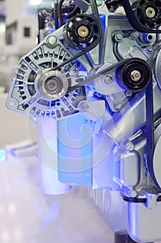 Dual-use petrol car engine