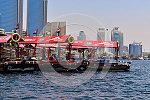 Dubai Abra boating