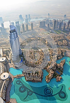 Dubai aerial view