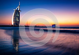 Dubai beach view, Dubai, United Arab Emirates