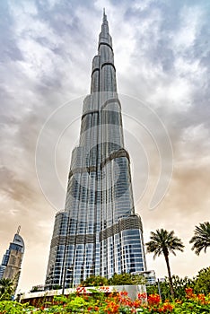 Dubai Burj-Khalifa, the tallest building in the world