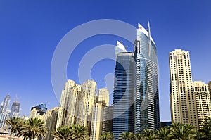 Dubai city, Marina District