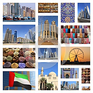 Dubai collage