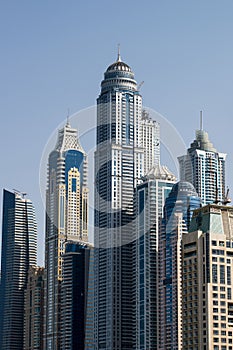 Dubai Jumeira Beach Residence (JBR) buildings