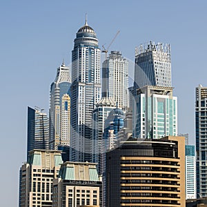 Dubai Jumeira Beach Residence (JBR) buildings