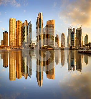 Dubai Marina bay, UAE