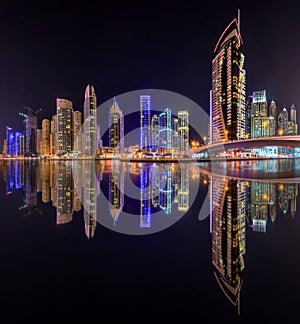 Dubai Marina bay, UAE