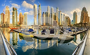 Dubai Marina bay, UAE