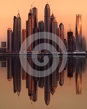 Dubai Marina bay, UAE