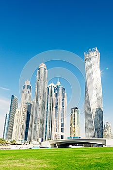 Dubai Marina Skyline