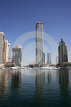 Dubai Marina skyscraper