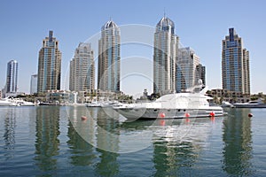 Dubai Marina skyscraper, UAE