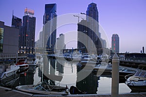 Dubai Marina Skyscrapers, united arab emirates