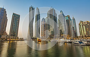 Dubai Marina sunset