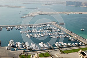 Dubai Marina yacht parking