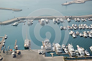 Dubai Marina yacht parking