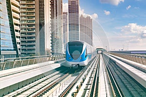 Dubai metro railway