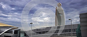 Dubai Metro Station & Etisalat Tower