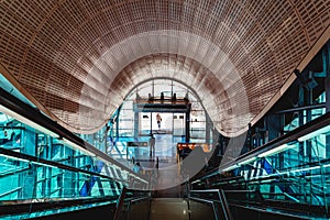 Dubai metro station photo