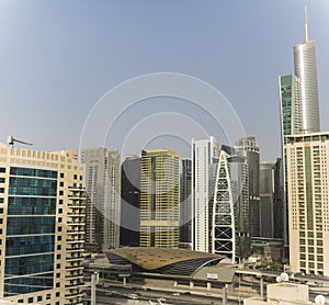 Dubai metro station