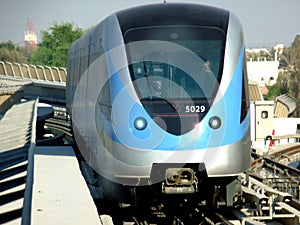 Dubai Metro Train