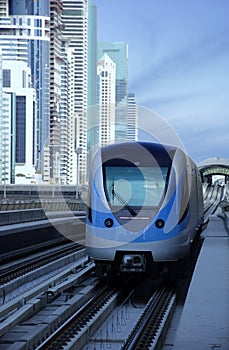 Dubai Metro Train